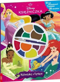 disney-ksiezniczka-malowanka-z-farbami-opracowanie-zbiorowe