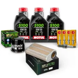 zestaw-serwisowy-honda-cb600-hornet-pc41-09-15r-olej-motul-10w30-swiece-ngk