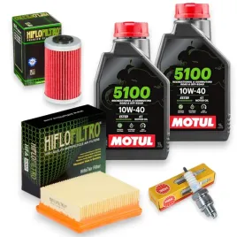 zestaw-serwisowy-ktm-duke-125-200-motul-5100-swieca-ngk