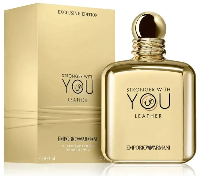 Armani Emporio Stronger With You Leather 100 ml EDP - Perfumy dla mężczyzn