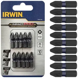 irwin-bity-udarowe-25mm-pz2-10szt-impact-pro