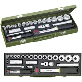 proxxon-klucze-nasadowe-grzechotka-1-2-i-1-4-cala-zestaw-kluczy-27el-23020