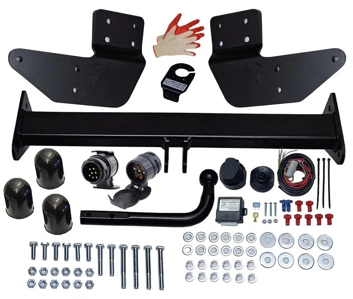 STAŁE PLUSY CZUJNIKI13PIN HAK HOLOWNICZY FORD TRANSIT CUSTOM TOURNEO L1 L2