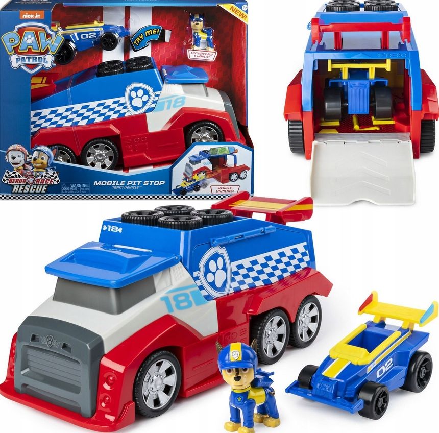 Paw Patrol Mobile Pit Stop team vehicle ERLI.pl