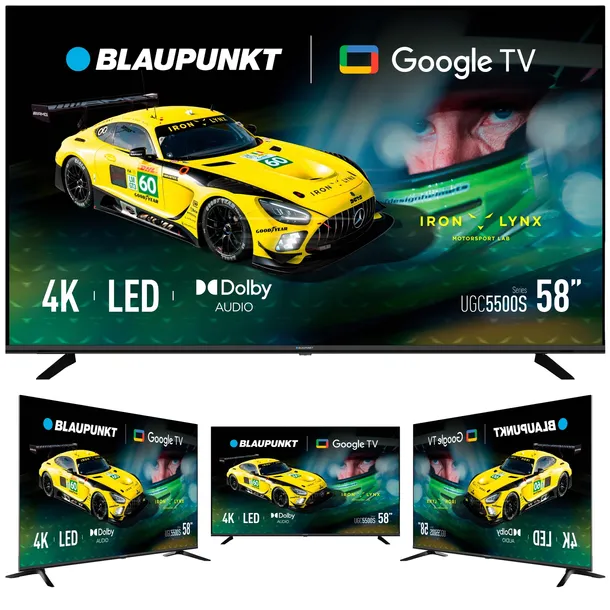 Telewizor 58" Smart TV LED Blaupunkt 58UGC5500S Google TV 4K HDR Bluetooth