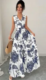 bialo-niebieska-sukienka-maxi-shein-m