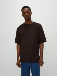 brazowy-sweter-z-krotkim-rekawem-reserved-m