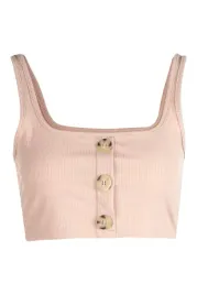bezowy-top-z-guzikami-na-ramiaczkach-boohoo-xl