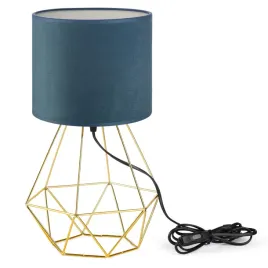 lampa-biurkowa-stolowa-zlota-loft-abazur-welur-jeans