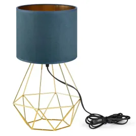 lampa-biurkowa-stolowa-zlota-loft-abazur-welur-jeans-zloty