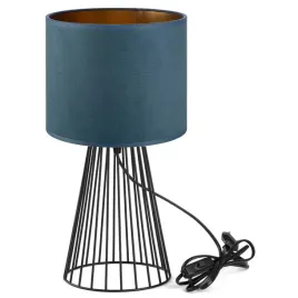 lampa-biurkowa-stolowa-nocna-glamour-abazur-welur-jeans-zloty
