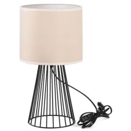 lampa-biurkowa-stolowa-nocna-glamour-abazur-welur-bezowy
