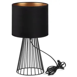 lampa-biurkowa-stolowa-nocna-glamour-abazur-welur-czarny-zloty