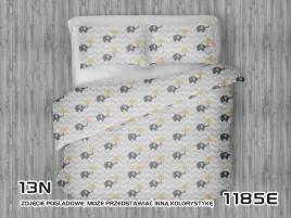posciel-bawelniana-160x200-1185e-sloniki-szare-zygzak-bialy-parasol-zolty
