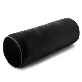 poduszka-15x45-czarna-obszyta-ozdobna-lamowka-welurowa-walek