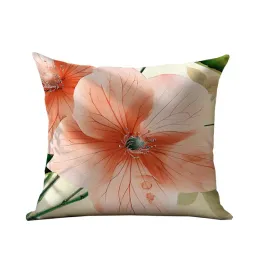 poszewka-satynowa-40x40-kremowa-w-pomaranczowe-kwiaty-satynlove-premium