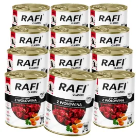 dolina-noteci-rafi-classic-mokra-karma-puszki-z-wolowina-dla-psa-12x800g