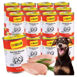 mokra-karma-puszki-zestaw-kurczak-drob-dla-psa-24x415g