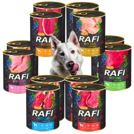 rafi-bez-zboz-mokra-karma-puszki-dolina-noteci-mix-smakow-dla-psa-12x800g