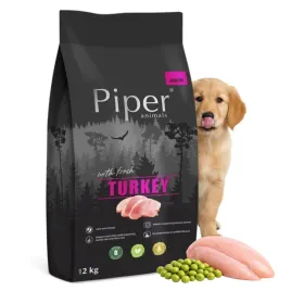piper-junior-ze-swiezym-indykiem-12kg-karma-dolina-noteci-dla-psa-szczeniat