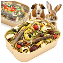 naturalne-przysmaki-pokarm-karma-warzywa-owoce-ziola-dla-krolika-swinki