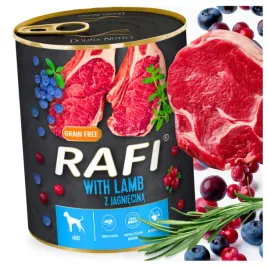 rafi-bez-zboz-mokra-karma-puszka-dolina-noteci-jagniecina-dla-psa-800g