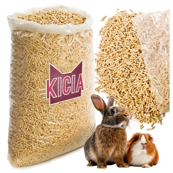 ŻWIREK DREWNIANY PODŁOŻE ŚCIÓŁKA DO KLATKA KUWETA DLA KOTA GRYZONI KRÓLIKA