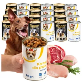 mokra-karma-flipper-z-wolowina-drobiem-dolina-noteci-dla-psa-24x400g