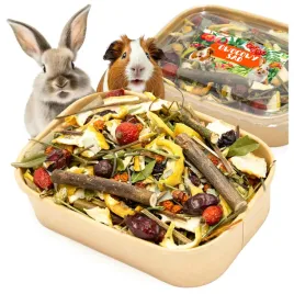 naturalne-przysmaki-pokarm-karma-warzywa-owoce-ziola-dla-krolika-swinki