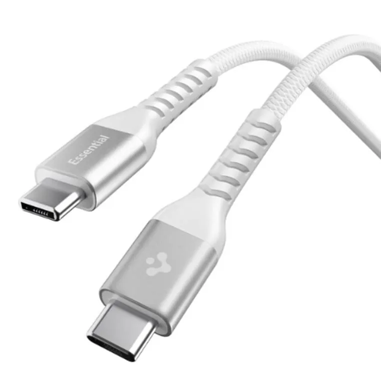 spigen-eb10010cca-essential-kabel-usb-usb-2-0-1-m-usb-c-048-gbit-s-bial