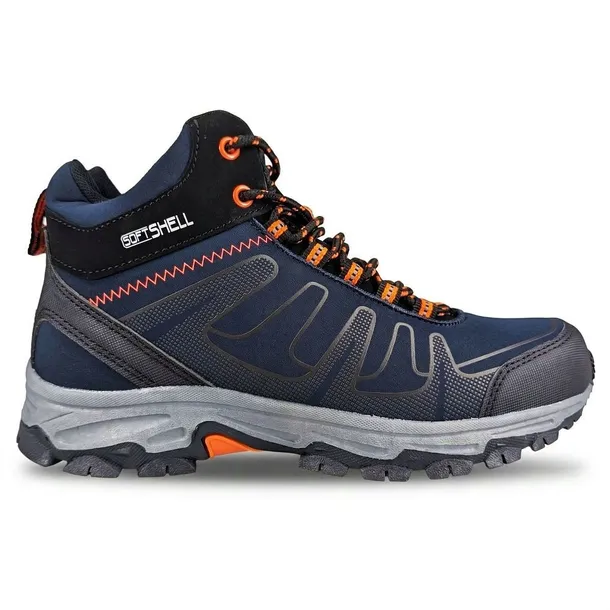 Wodoodporne Buty Trekkingowe Wysokie Z Membraną Softshell Oddychające 36
