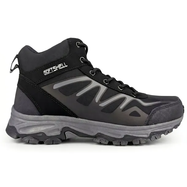 Trekkingowe Buty Wodoodporne Wysokie Z Membraną Softshell Oddychające 36