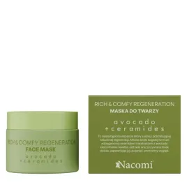 nacomi-rich-and-comfy-regeneration-maska-avocado-ceramidy-40ml-termin09-2026
