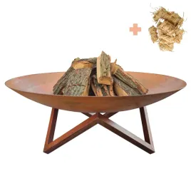 palenisko-ogrodowe-corten-frame-150-cm-grill-ognisko-stal-45mm-gratis