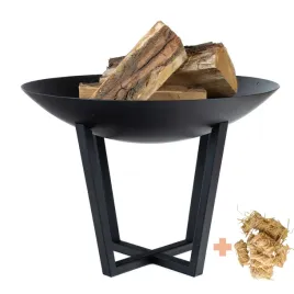 Zdjęcie produktu Palenisko ogrodowe Black Frame Stelaż Składany 70 cm + GRATIS