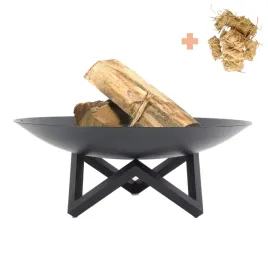 palenisko-ogrodowe-black-frame-70-cm-czarne-grill-ognisko-stal-3mm-gratis