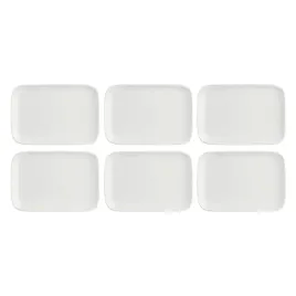 la-porcellana-zestaw-6-tac-prostokatnych-essenziale-new-age-15x10-cm-bialy
