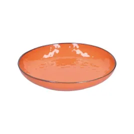 roseandtulipani-zestaw-2-misek-okraglych-z-kamionki-30-cm-pomaranczowy