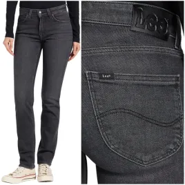 lee-elly-slim-compromise-dopasowane-damskie-proste-spodnie-jeansowe-w32-l33