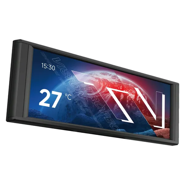 Wyświetlacz Thermalright Trofeo Vision LCD czarny 686 cala IPS 1280x480