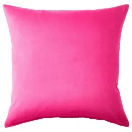 poszewka-dekoracyjna-jaskraworozowy-50x50-cm-bawelniany-aksamit-ikea-sanela