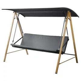 hustawka-ogrodowa-wolnostojaca-3-osobowa-z-daszkiem-szara-212cm