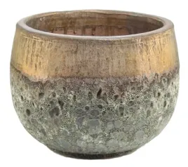 doniczka-ceramiczna-oslonka-okragla-vintage-zloto-brazowa-27-cm