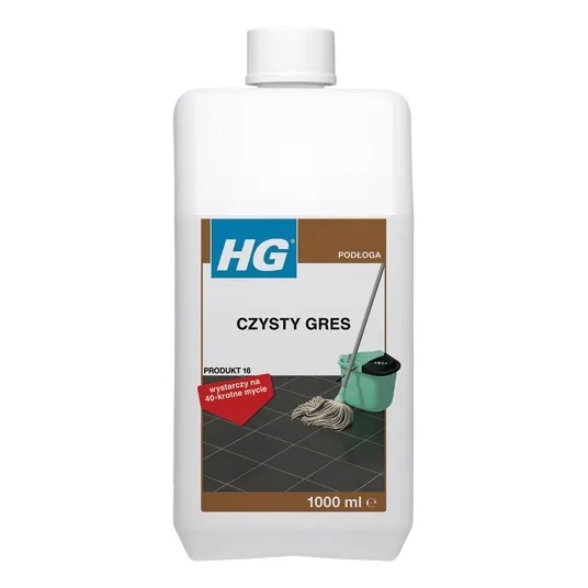 HG Czysty Gres profesjonalny środek do czyszczenia płytek ceramicznych 1L