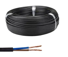 przewod-elektryczny-omy-2x05-linka-okragla-czarna-h03vv-f-1-metr