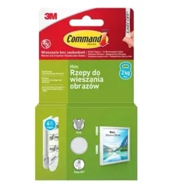 command-3m-rzepy-do-wieszania-obrazow-male-4-pary-do-2-kg