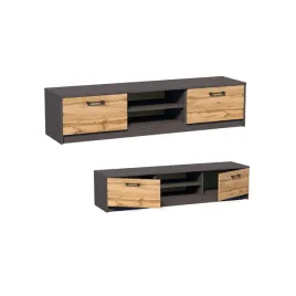 rtv-szafka-pod-telewizor-biala-stol-stolik-pod-tv-160-cm-dab-wotan-grafit