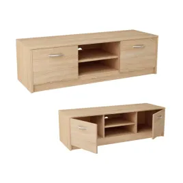 rtv-szafka-pod-telewizor-biala-stol-stolik-pod-tv-120-cm-k029-dab-sonoma