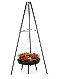grill-wahadlowy-ogrodowy-trojnog-z-regulowanym-rusztem