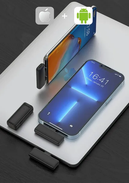 mikrofon-bezprzewodowy-usb-c-typ-1-z-etui-ladujacym-stan-nowy-liczba-sztuk-w-zestawie-1-szt